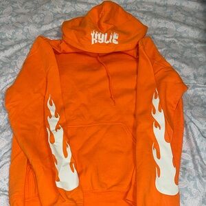 Kylie Jenner Orange Hoodie
